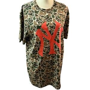New Era New York Yankees 1996 World Series Tee, Duck Hunter Camo, Large